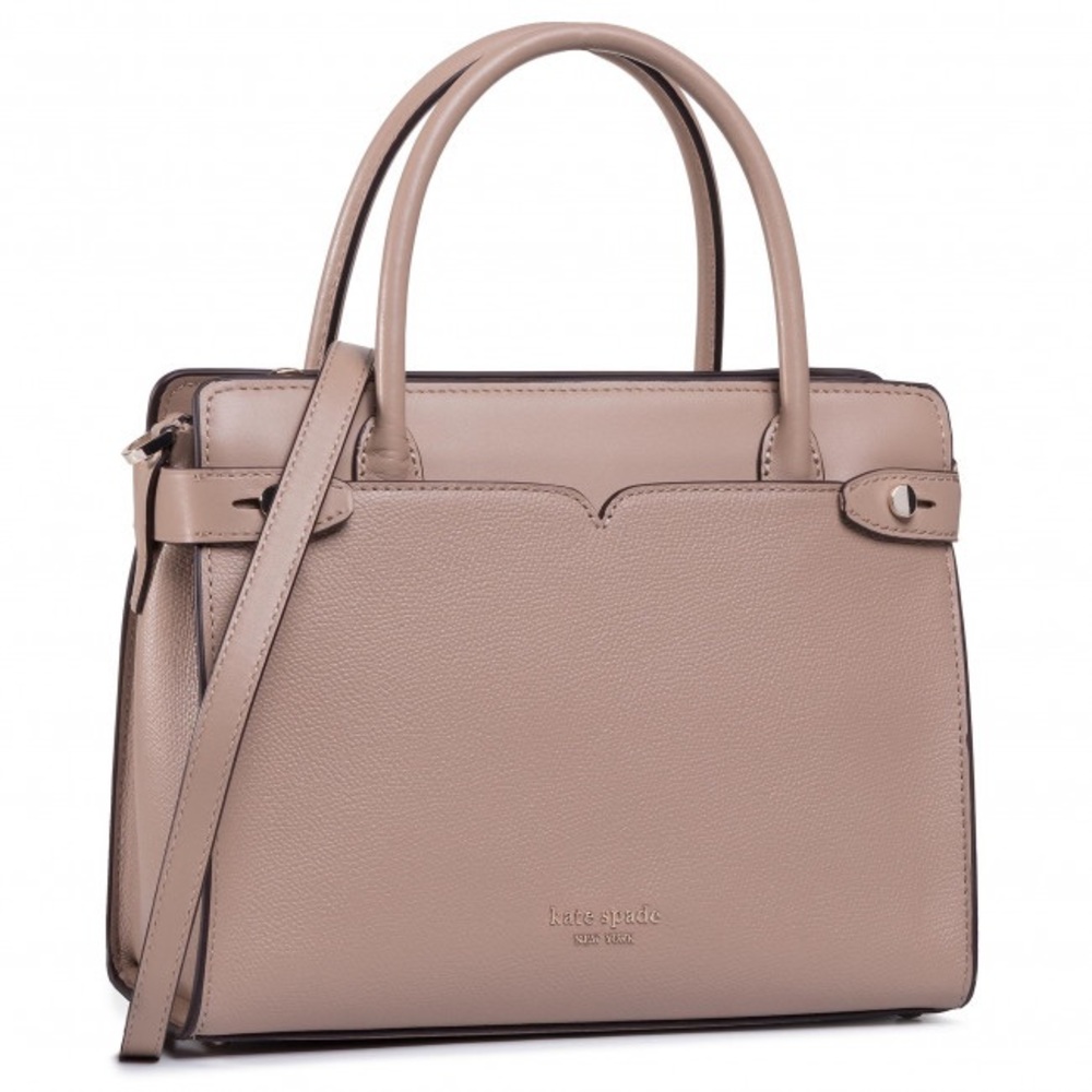 Kate Spade New York Classic Medium Satchel - Tan color